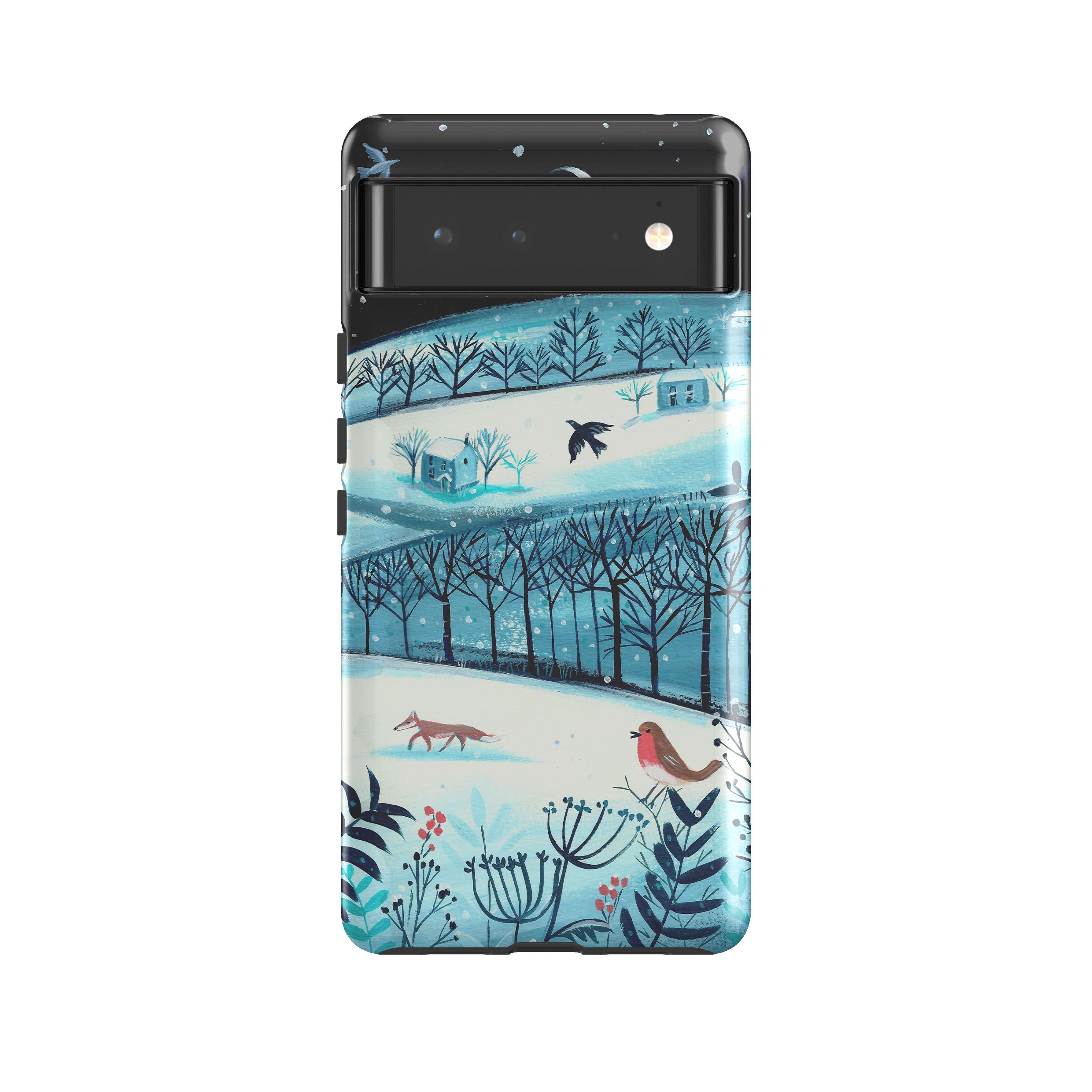 Google Tough Case -  Winterscape-2 By Mary Stubberfield