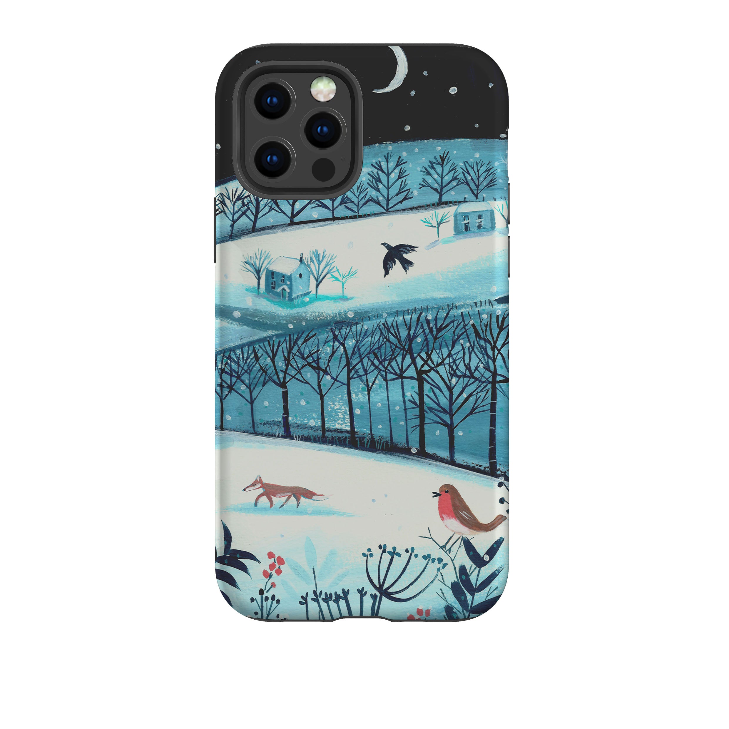 iPhone Tough Case - Winterscape-2 By Mary Stubberfield