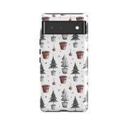 Google Tough Case -  Xmas Tree Pattern