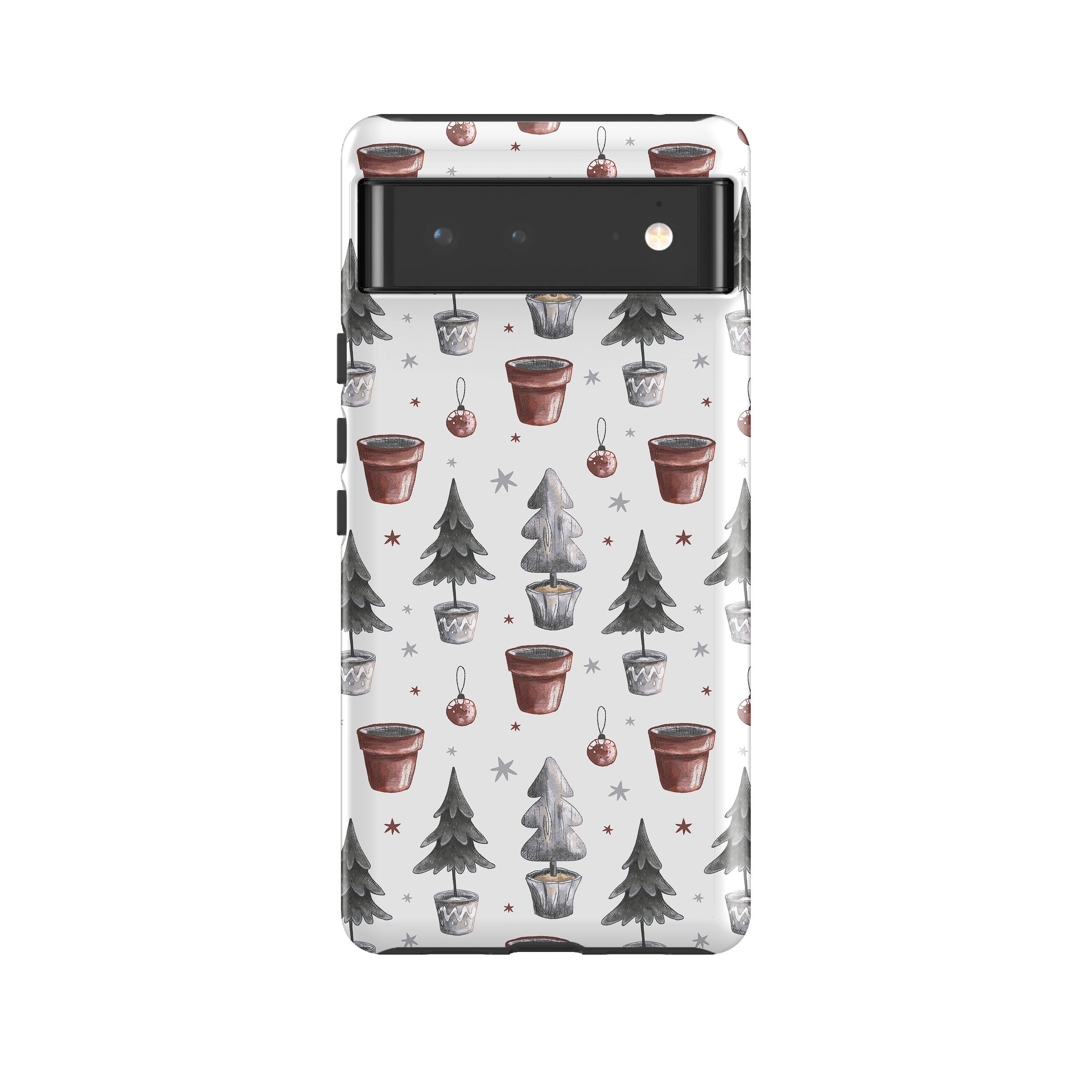 Google Tough Case -  Xmas Tree Pattern