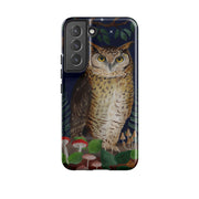 Samsung Tough Case - Mushroom Owl By Bex Parkin
