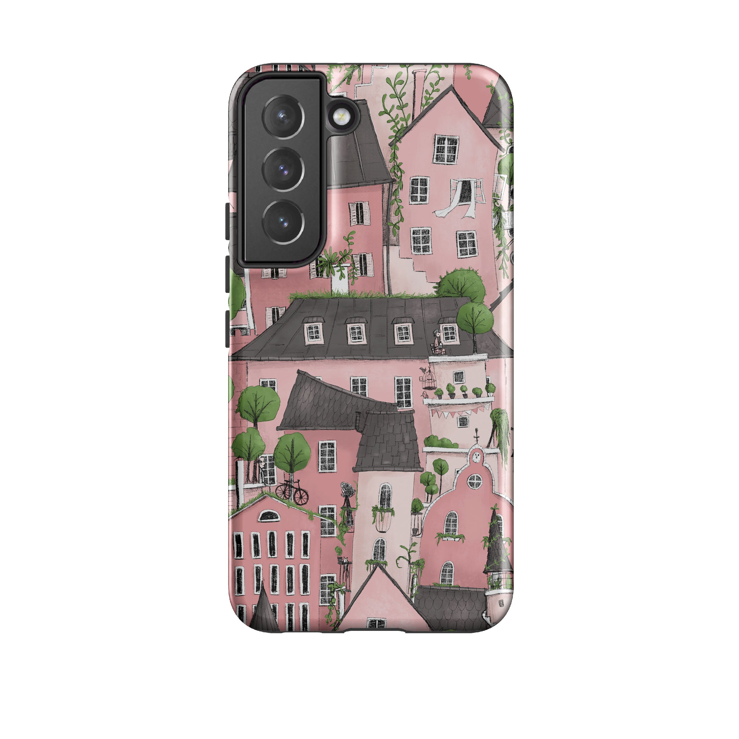 Samsung Tough Case - Pink City By Maja Lindberg
