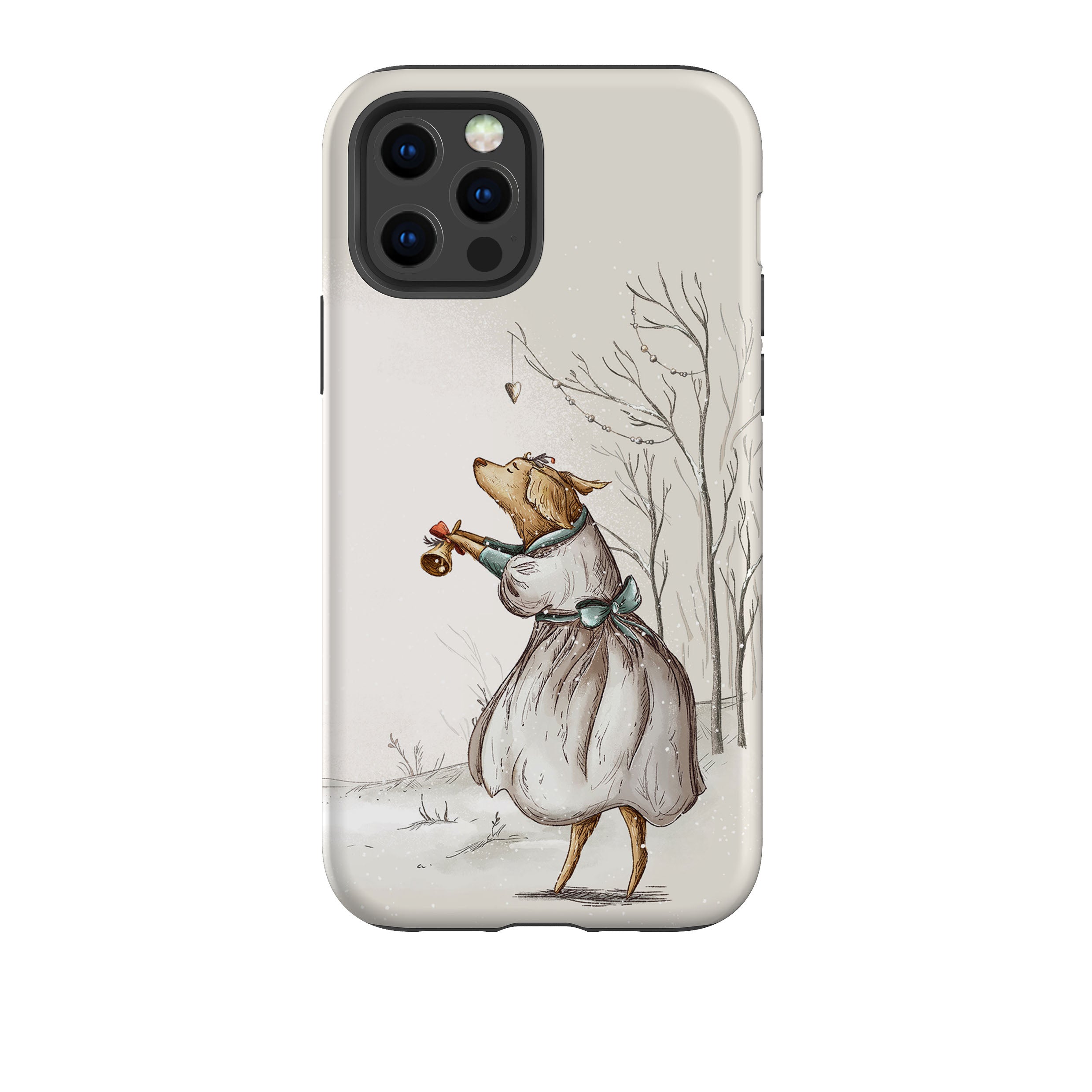 iPhone Tough Case - Lady Xmas