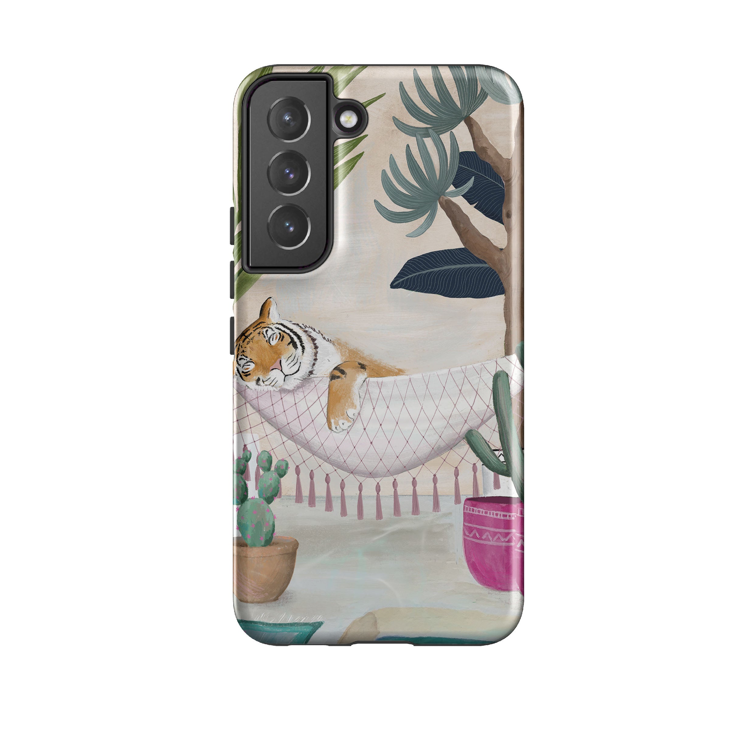 Samsung Tough Case - Tiger Hammock By Bex Parkin
