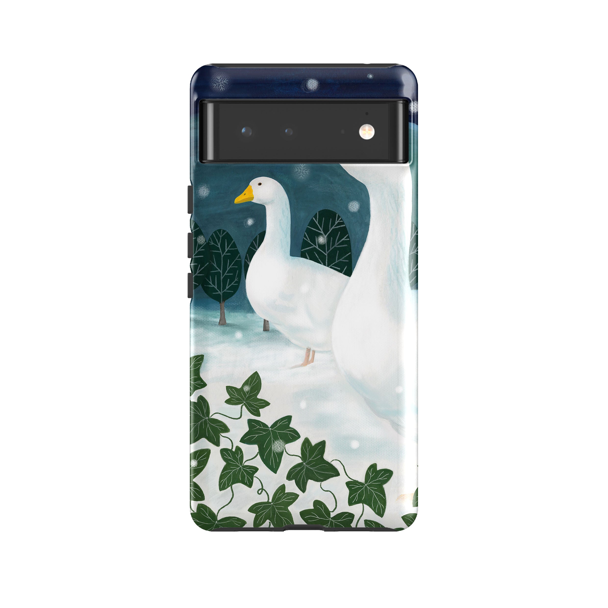 Google Tough Case -  Winter Geese By Bex Parkin