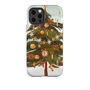 iPhone Tough Case - Outdoor Xmas Tree