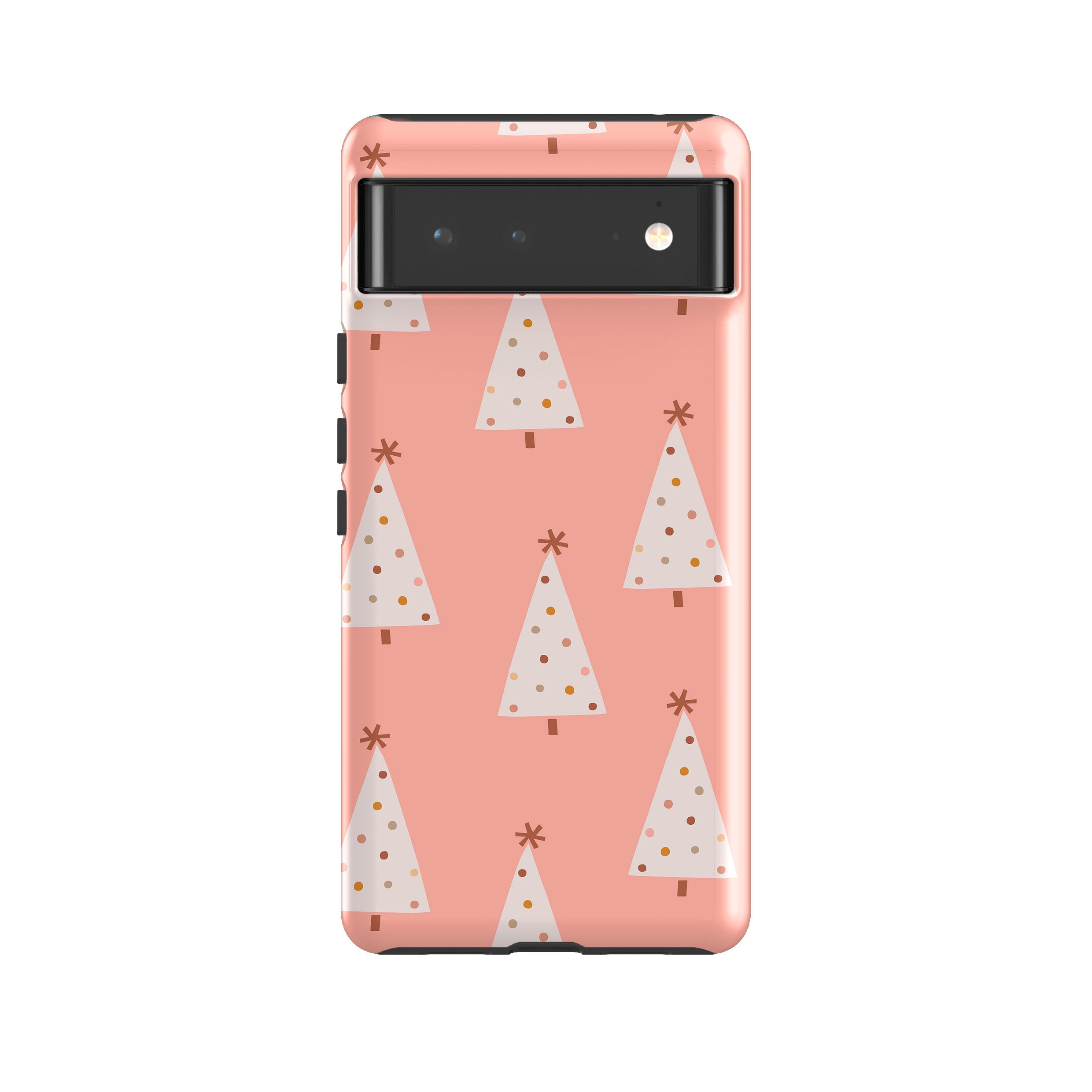 Google Tough Case -  Pink Xmas Trees
