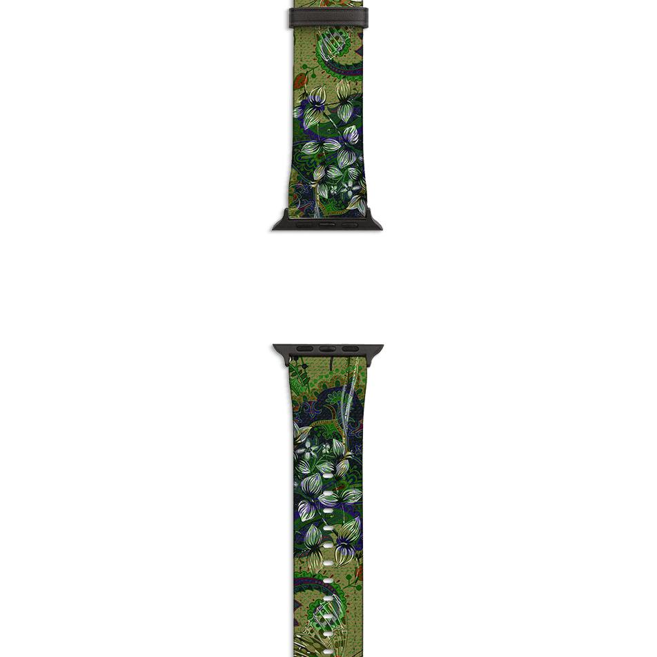 Apple Watch Straps-Apple Watch Strap The Vyne-All Products Are Printed To Order No returns will be entertained if you select the wrong model. Please ensure you select the right model Get trendy with our vegan leather Apple Watch bands. Available for all models of Apple watch. Product Details Vegan Leather Apple Watch Straps High quality Vegan Leather Fully printed on all exterior sides. Apple Watch Band 38mm/40mm Apple Watch Band 42mm/44mm-Stringberry