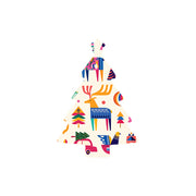 Christmas Decorations ALL IS BRIGHT II- Wooden Xmas Tree And Fridge Magnet