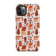 iPhone Tough Case - Autumn Pattern By Madalina Andronic