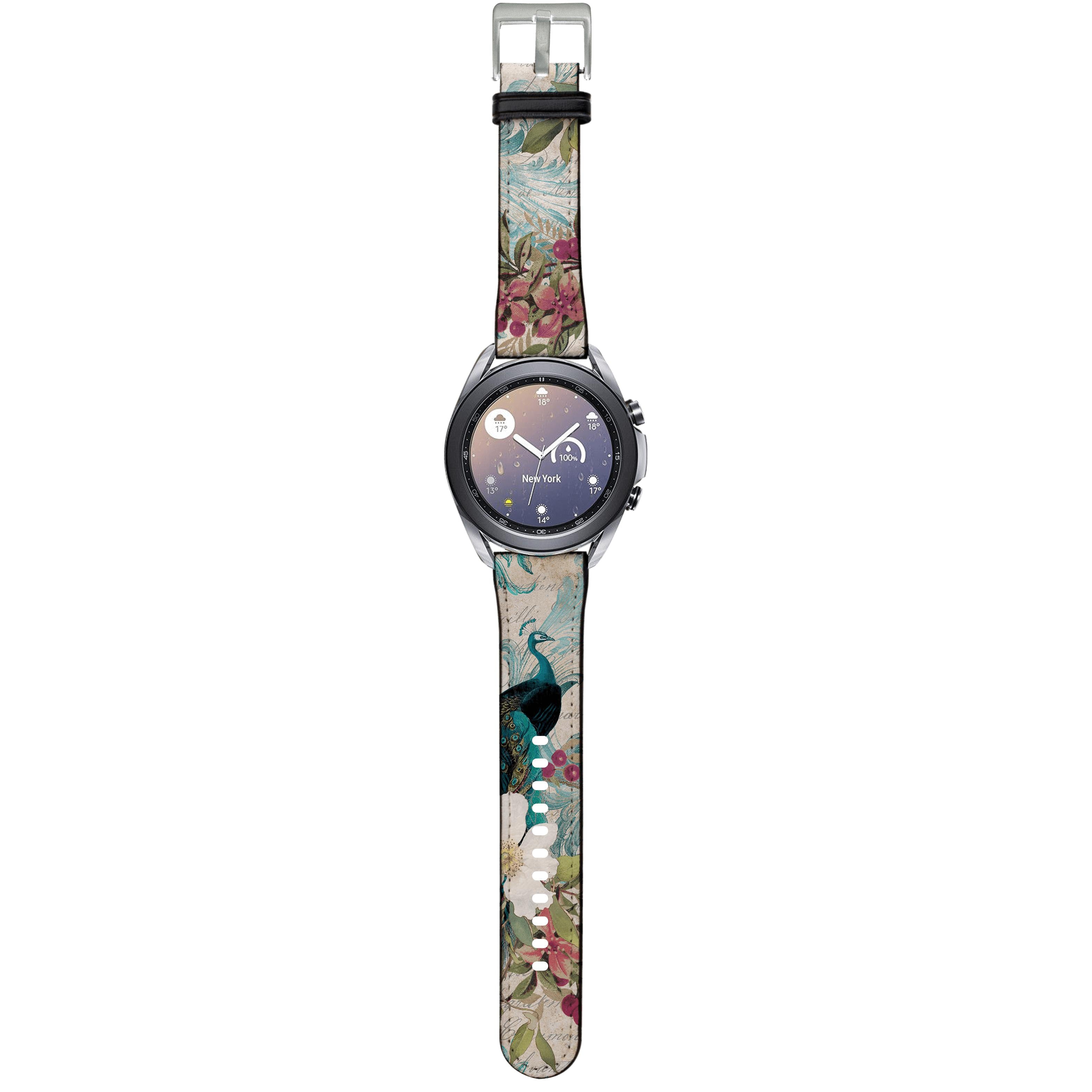 Apple Watch Straps-Ballerina Android Watch Strap-Paper Leather Samsung Watch Straps Product Details Get trendy with our Paper leather Samsung Watch bands. Available for all models of Samsung watch. High quality Paper Leather Fully printed on all exterior sides. Samsung Watch Band 40mm/42mm Samsung Watch Band 45mm/46mm-Stringberry
