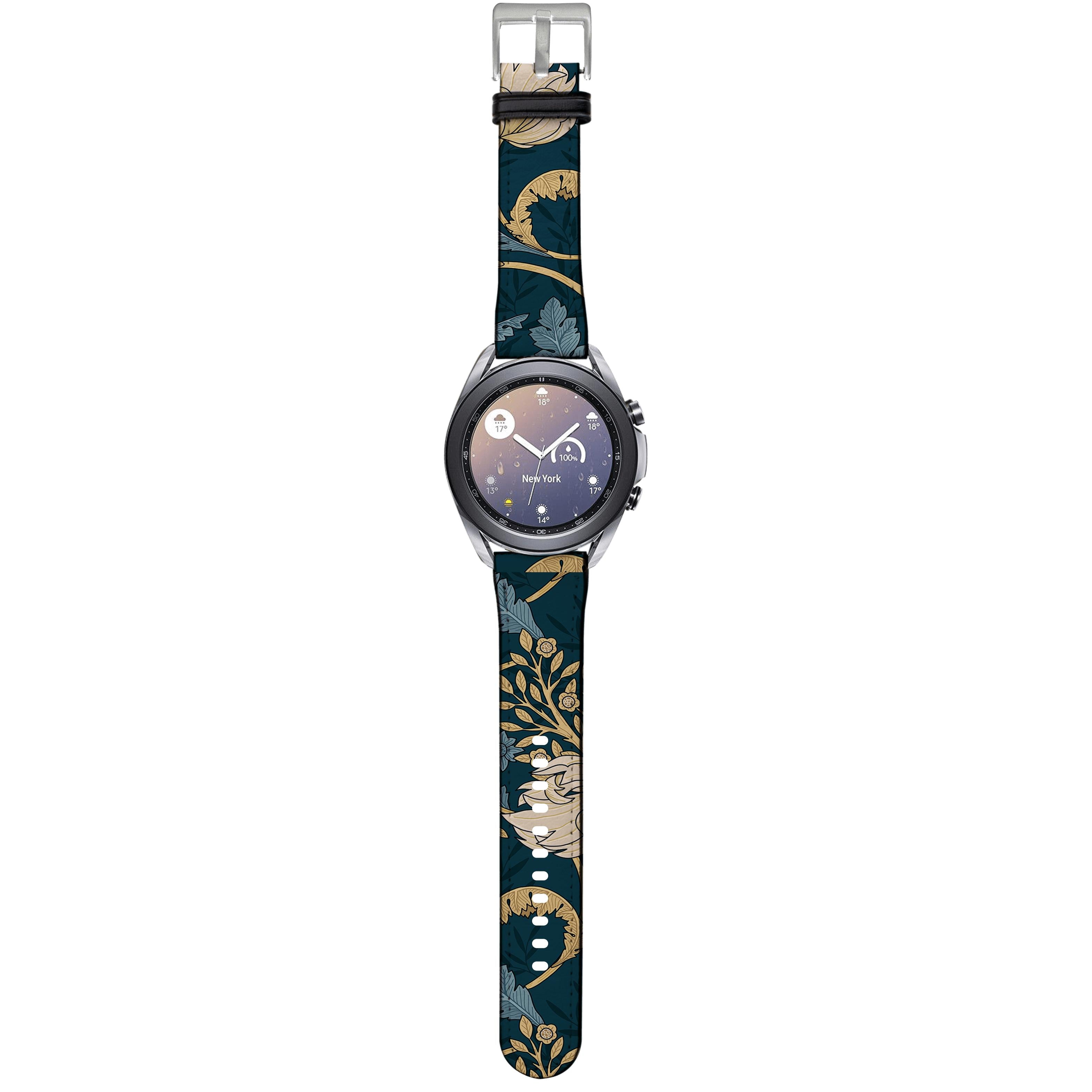 Apple Watch Straps-Beeston Android Watch Strap-Paper Leather Samsung Watch Straps Product Details Get trendy with our Paper leather Samsung Watch bands. Available for all models of Samsung watch. High quality Paper Leather Fully printed on all exterior sides. Samsung Watch Band 40mm/42mm Samsung Watch Band 45mm/46mm-Stringberry