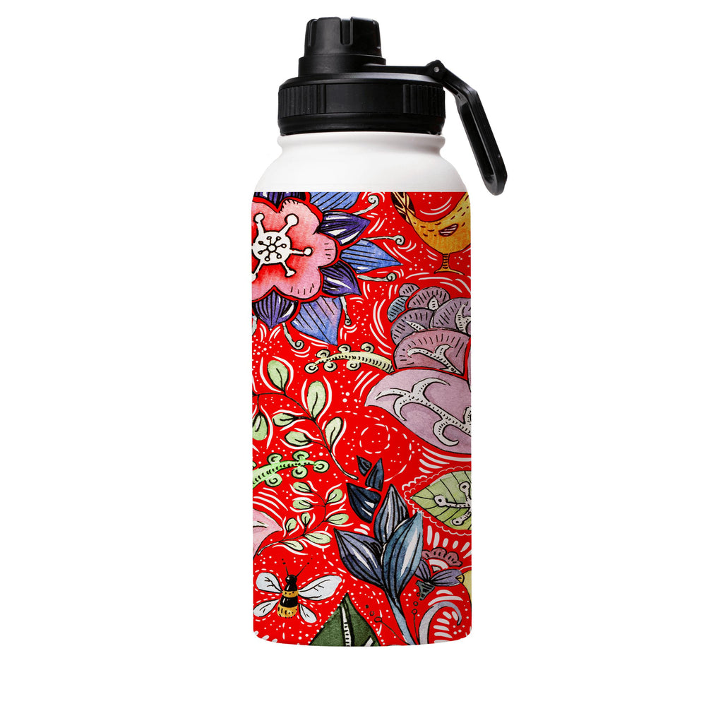 Water Bottles-Beetham Insulated Stainless Steel Water Bottle-32oz (945ml)-Sport cap-Insulated Steel Water Bottle Our insulated stainless steel bottle comes in 3 sizes- Small 12oz (350ml), Medium 18oz (530ml) and Large 32oz (945ml) . It comes with a leak proof cap Keeps water cool for 24 hours Also keeps things warm for up to 12 hours Choice of 3 lids ( Sport Cap, Handle Cap, Flip Cap ) for easy carrying Dishwasher Friendly Lightweight, durable and easy to carry Reusable, so it's safe for the pla