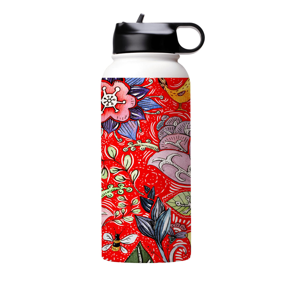 Water Bottles-Beetham Insulated Stainless Steel Water Bottle-32oz (945ml)-Flip cap-Insulated Steel Water Bottle Our insulated stainless steel bottle comes in 3 sizes- Small 12oz (350ml), Medium 18oz (530ml) and Large 32oz (945ml) . It comes with a leak proof cap Keeps water cool for 24 hours Also keeps things warm for up to 12 hours Choice of 3 lids ( Sport Cap, Handle Cap, Flip Cap ) for easy carrying Dishwasher Friendly Lightweight, durable and easy to carry Reusable, so it's safe for the plan