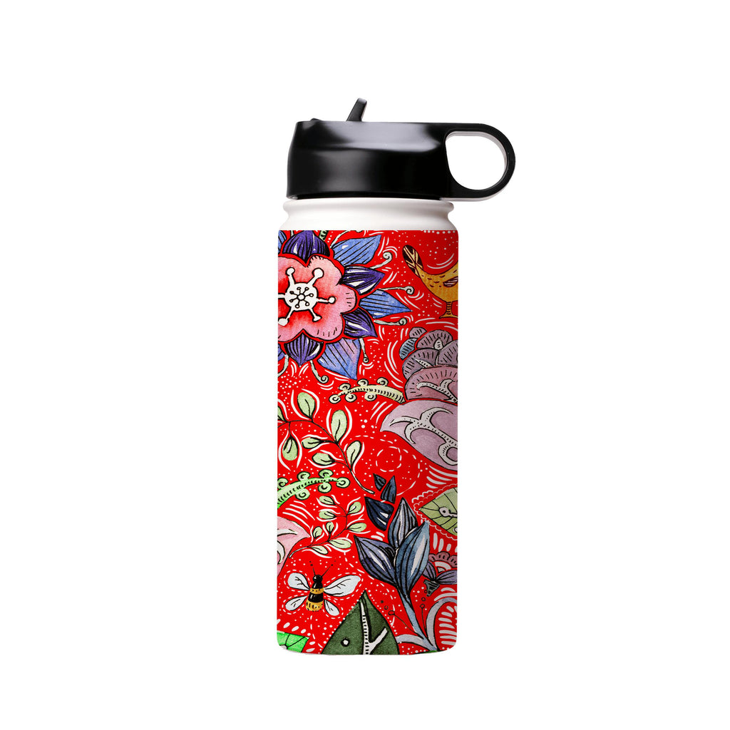 Water Bottles-Beetham Insulated Stainless Steel Water Bottle-18oz (530ml)-Flip cap-Insulated Steel Water Bottle Our insulated stainless steel bottle comes in 3 sizes- Small 12oz (350ml), Medium 18oz (530ml) and Large 32oz (945ml) . It comes with a leak proof cap Keeps water cool for 24 hours Also keeps things warm for up to 12 hours Choice of 3 lids ( Sport Cap, Handle Cap, Flip Cap ) for easy carrying Dishwasher Friendly Lightweight, durable and easy to carry Reusable, so it's safe for the plan