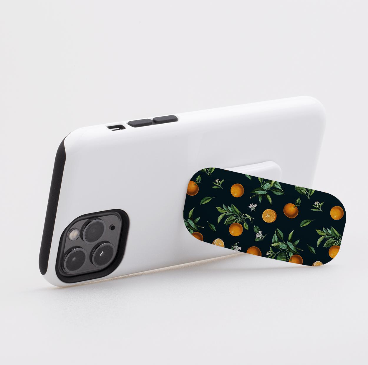 Black Orchard Phone Stand