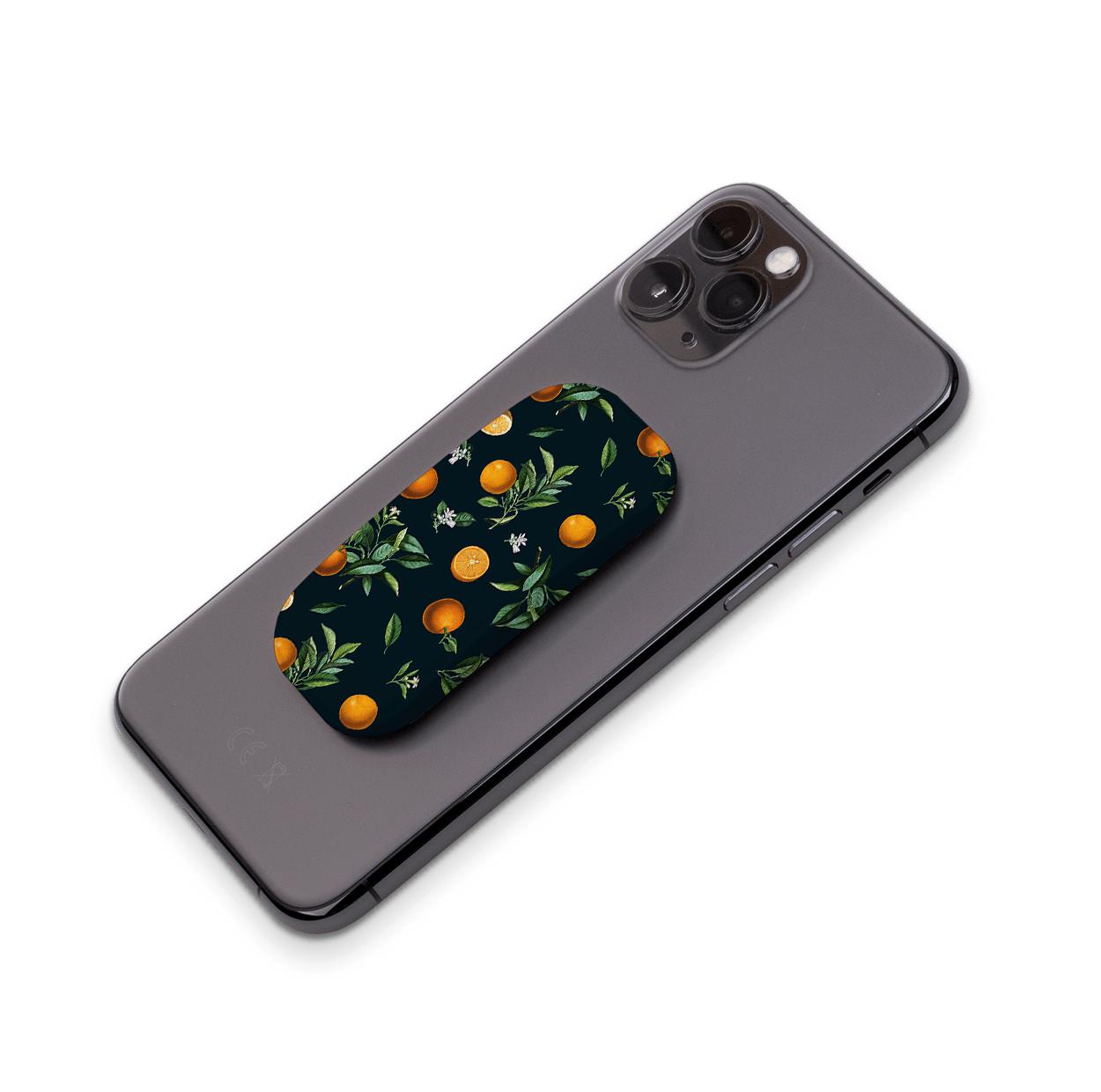 Black Orchard Phone Stand