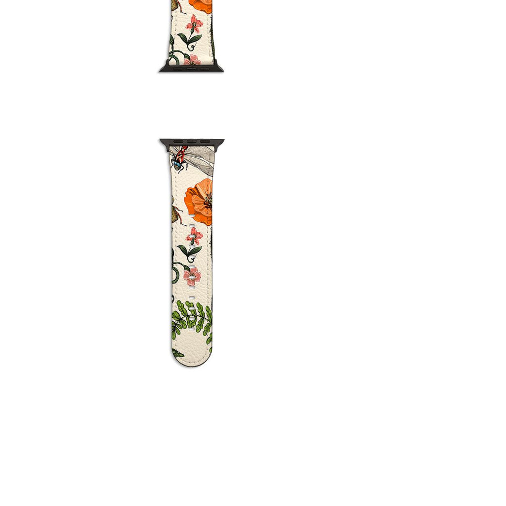 Apple Watch Straps-Bodnant Apple Watch Strap-All Products Are Printed To Order No returns will be entertained if you select the wrong model. Please ensure you select the right model Get trendy with our vegan leather Apple Watch bands. Available for all models of Apple watch. Product Details Vegan Leather Apple Watch Straps High quality Vegan Leather Fully printed on all exterior sides. Apple Watch Band 38mm/40mm Apple Watch Band 42mm/44mm-Stringberry