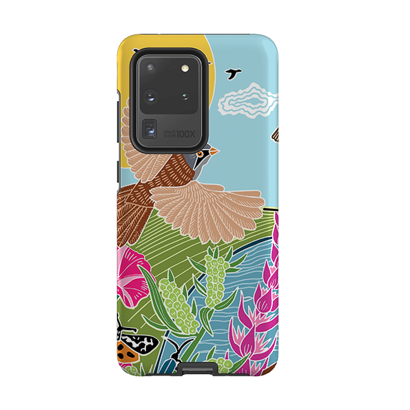 Samsung Tough Case - Bearded Tits By Kate Heiss