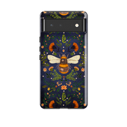 Google Tough Case -  Botanical Bee Blue By Jade Mosinski