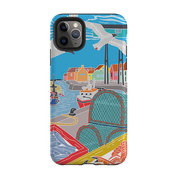 iPhone Tough Case - Bright Houses By Kate Heiss