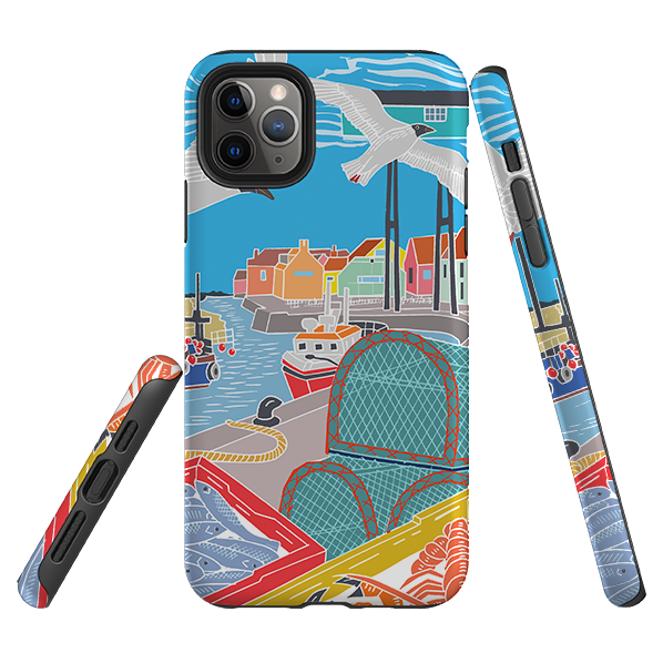 iPhone Tough Case - Bright Houses By Kate Heiss