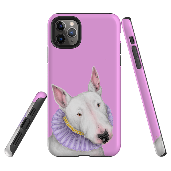 iPhone Tough Case - Bull Terrier By Catherine Rowe