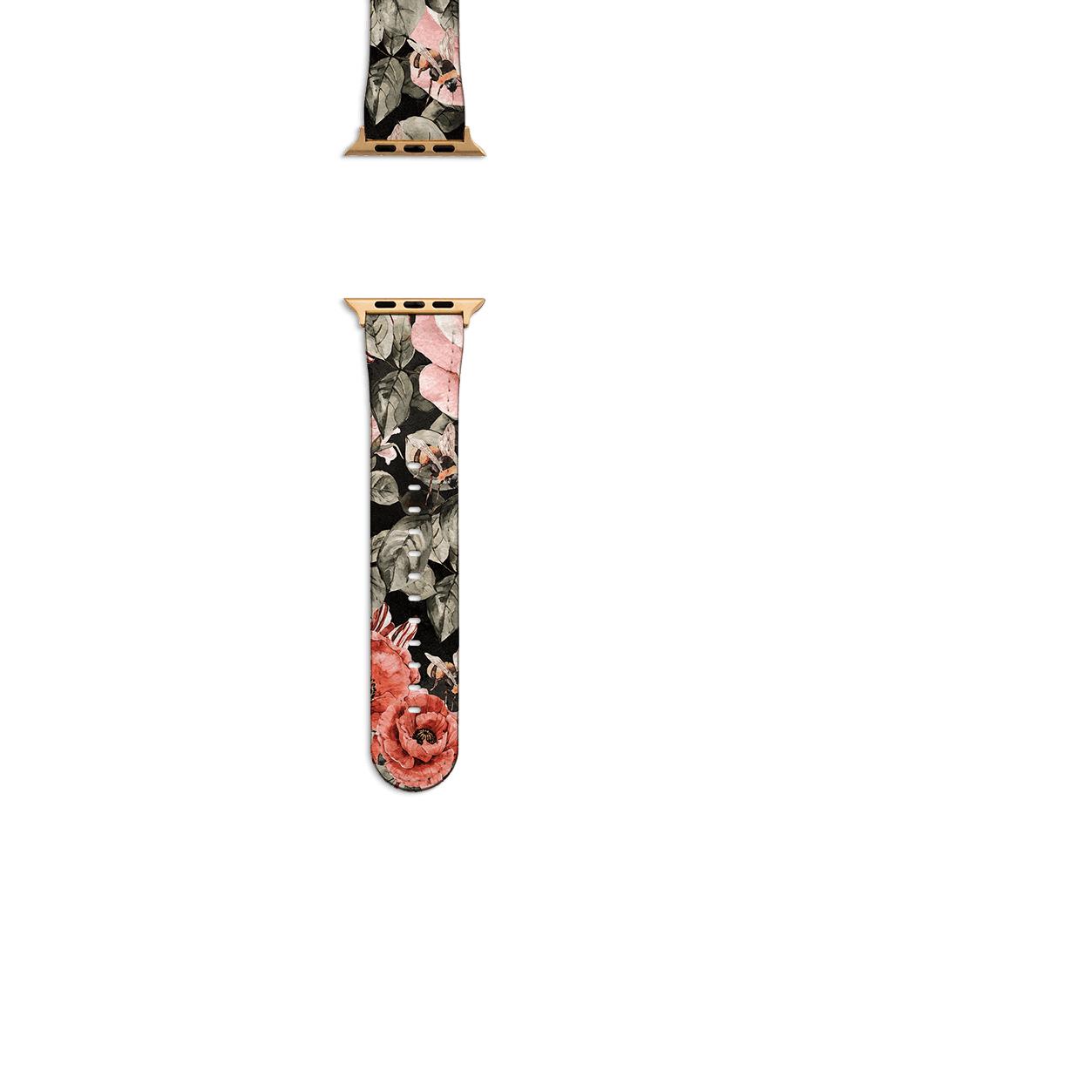 Apple Watch Straps-Claremont Apple Watch Strap-All Products Are Printed To Order No returns will be entertained if you select the wrong model. Please ensure you select the right model Get trendy with our vegan leather Apple Watch bands. Available for all models of Apple watch. Product Details Vegan Leather Apple Watch Straps High quality Vegan Leather Fully printed on all exterior sides. Apple Watch Band 38mm/40mm Apple Watch Band 42mm/44mm-Stringberry