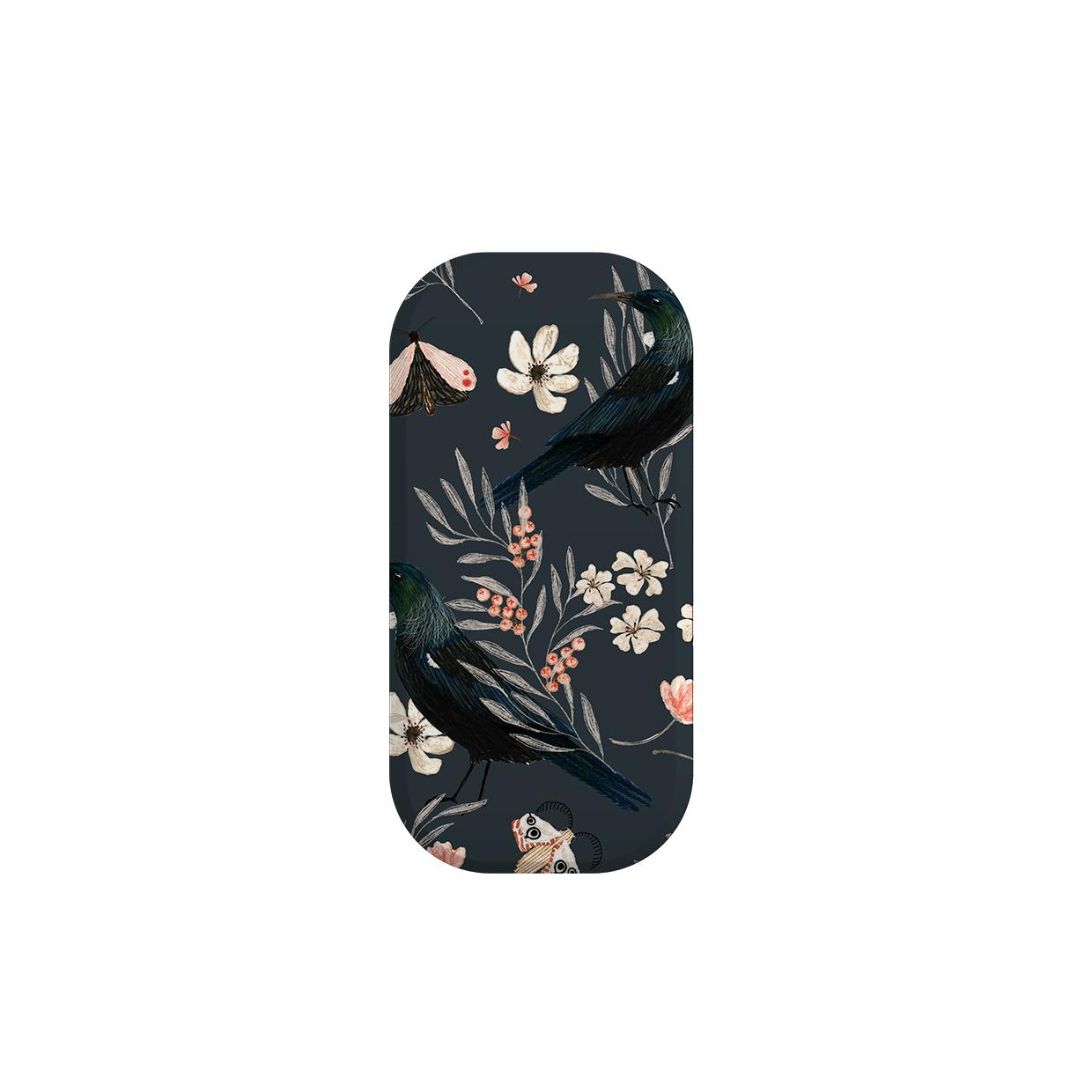 Moths and Tuis Phone Stand By Katherine Quinn