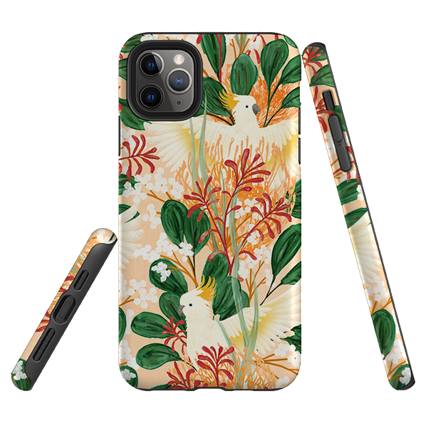 iPhone Tough Case - Cockatoo By Katherine Quinn