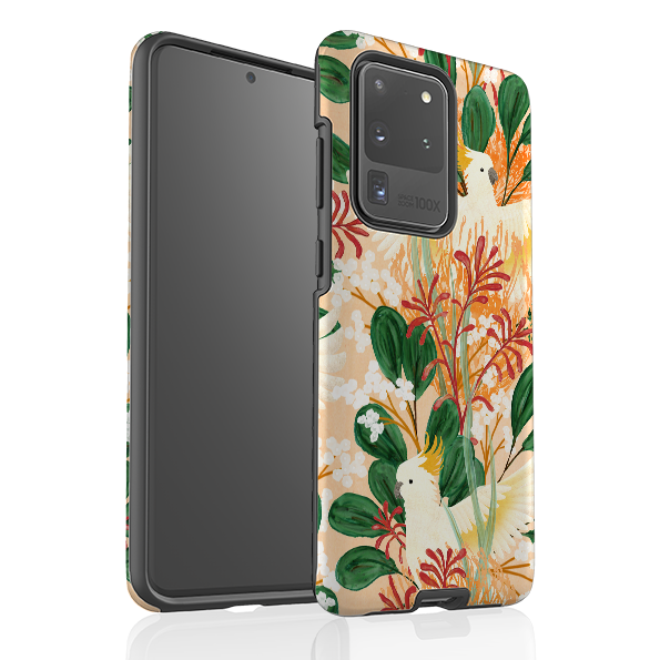 Samsung Tough Case - Cockatoo By Katherine Quinn