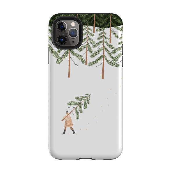 iPhone Tough Case - Coming Home For Christmas By Madalina Andronic