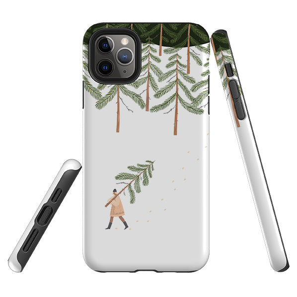 iPhone Tough Case - Coming Home For Christmas By Madalina Andronic