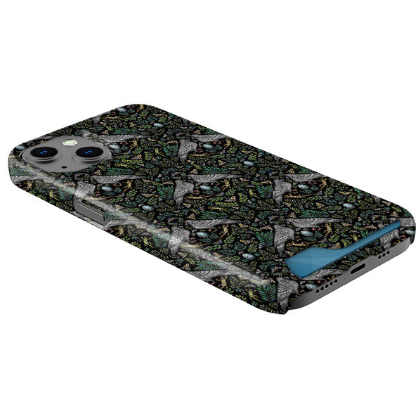 Dove Pattern Case and Card Case By Catherine Rowe
