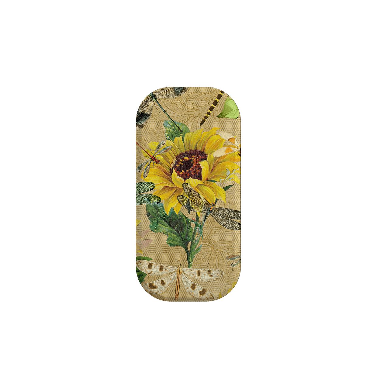 Dragonflies And Sunflowers Phone Stand