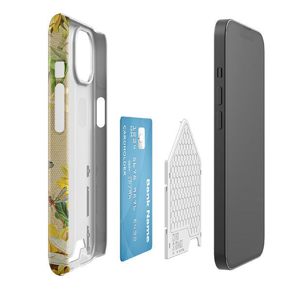 Dragonflies And Sunflowers Case and Card Case