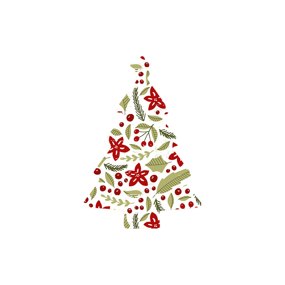 Christmas Decorations DREAMING- Wooden Xmas Tree And Fridge Magnet