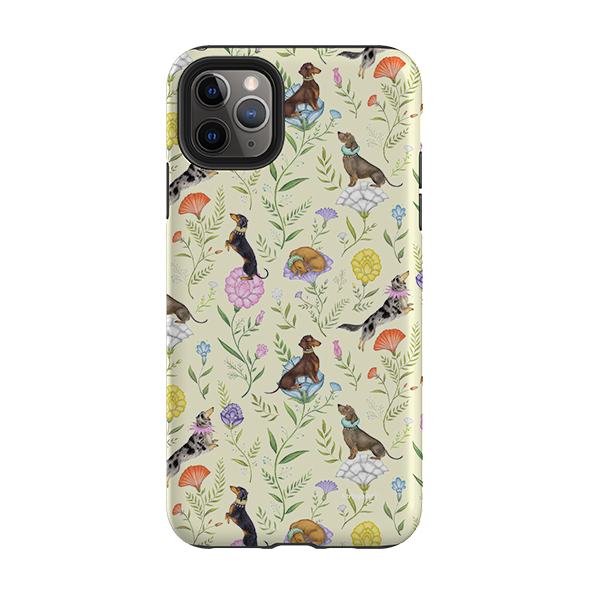 iPhone Tough Case - Doxy Day Afternoon Buttercream By Catherine Rowe