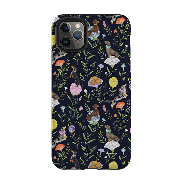 iPhone Tough Case - Doxy Day Afternoon Marine By Catherine Rowe