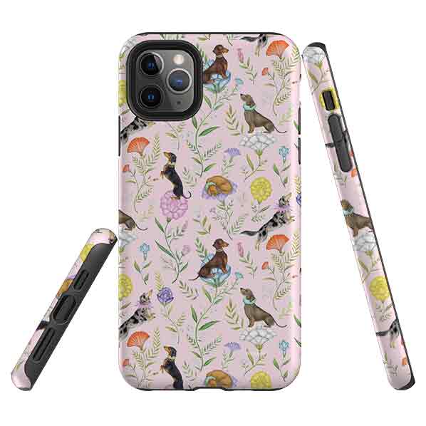 iPhone Tough Case - Doxy Day Afternoon Petal By Catherine Rowe