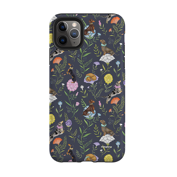 iPhone Tough Case - Doxy Day Afternoon Slate By Catherine Rowe
