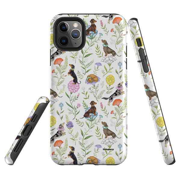 iPhone Tough Case - Doxy Day Afternoon White By Catherine Rowe