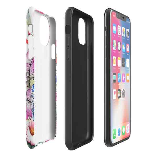 iPhone Tough Case - Dragon Vase