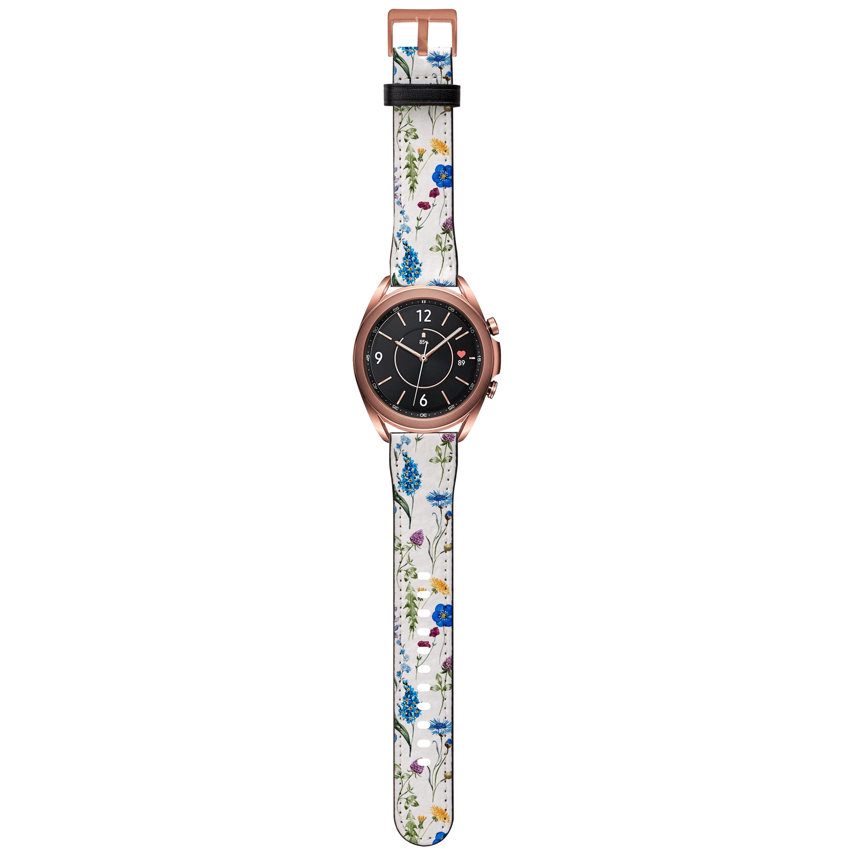 Apple Watch Straps-East Rudham Android Watch Strap-Paper Leather Samsung Watch Straps Product Details Get trendy with our Paper leather Samsung Watch bands. Available for all models of Samsung watch. High quality Paper Leather Fully printed on all exterior sides. Samsung Watch Band 40mm/42mm Samsung Watch Band 45mm/46mm-Stringberry