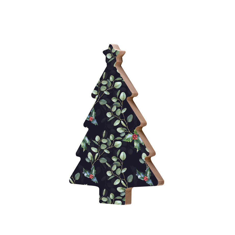 Christmas Decorations ENCHANTED XMAS- Wooden Xmas Tree And Fridge Magnet