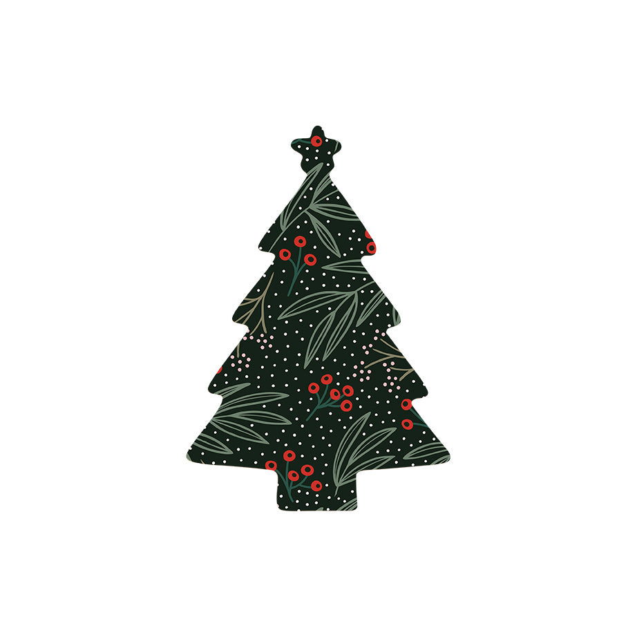 Christmas Decorations EVERGREEN- Wooden Xmas Tree And Fridge Magnet