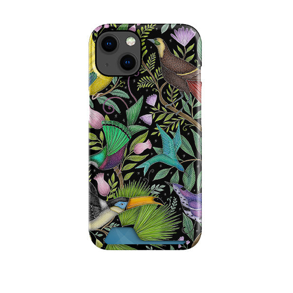 Exotic Birds Case and Card Case By Catherine Rowe