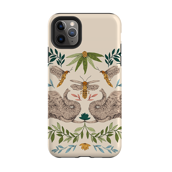 iPhone Tough Case - Elephant Firefly By Jade Mosinski