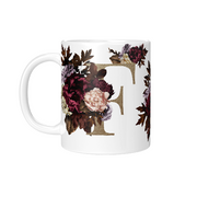 F Amber Ceramic Mug