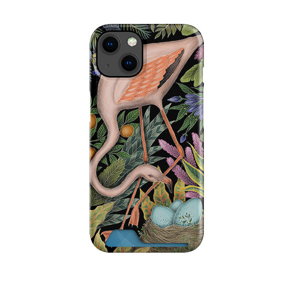 Flamingo Case and Card Case By Catherine Rowe
